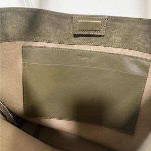Madewell Olive Green Bucket Bag